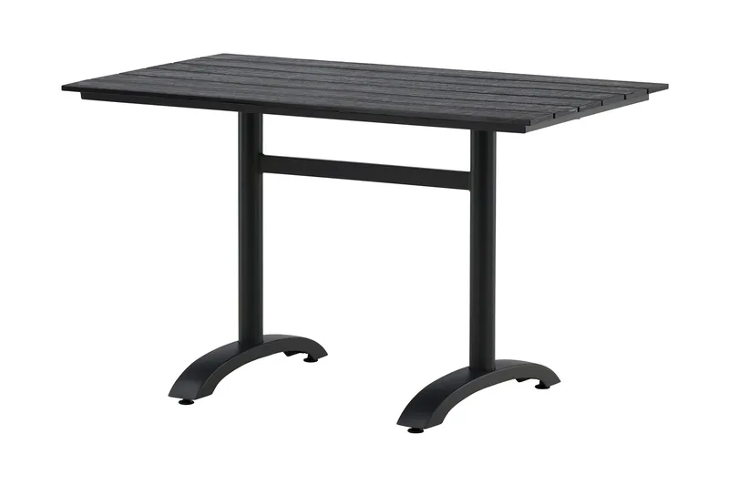 Denver Matbord Utomhus 120 cm - Svart - Utemöbler - Trädgårdsbord & Utebord - Matbord ute