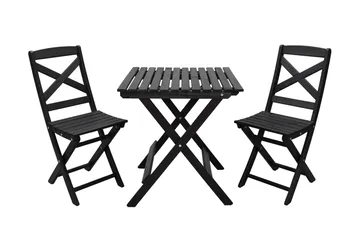 Edilma KlappUtebord 65 cm - Kaffesvart - Utemöbler - Trädgårdsbord & Utebord - Matbord ute