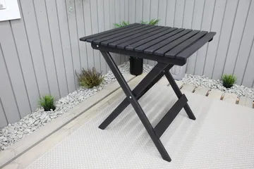 Edilma KlappUtebord 65 cm - Kaffesvart - Utemöbler - Trädgårdsbord & Utebord - Matbord ute