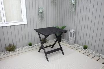 Edilma KlappUtebord 65 cm - Kaffesvart - Utemöbler - Trädgårdsbord & Utebord - Matbord ute