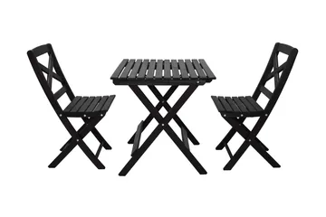 Edilma KlappUtebord 65 cm - Kaffesvart - Utemöbler - Trädgårdsbord & Utebord - Matbord ute