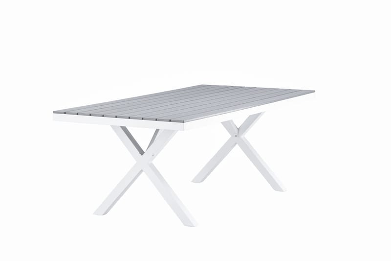 Garcia Matbord Utomhus 200 cm - Grå - Utemöbler - Trädgårdsbord & Utebord - Matbord ute