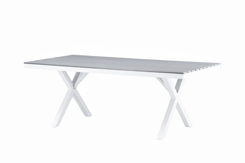 Garcia Matbord Utomhus 200 cm - Grå - Utemöbler - Trädgårdsbord & Utebord - Matbord ute