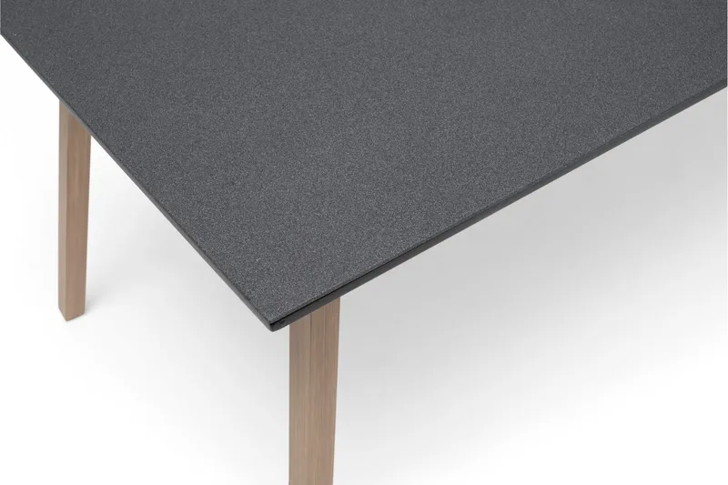 Hillerstorp Fyrsnäs Utebord 90X160 Cm - Trä|Natur|Grå - Utemöbler - Trädgårdsbord & Utebord - Matbord ute