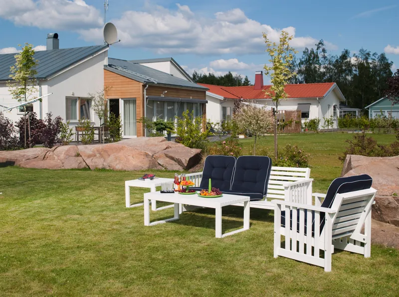 Hillerstorp Gotland Bord 60x120 cm - Vit - Utemöbler - Trädgårdsbord & Utebord - Matbord ute