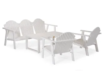 Hillerstorp Gotland Bord 60x120 cm - Vit - Utemöbler - Trädgårdsbord & Utebord - Matbord ute