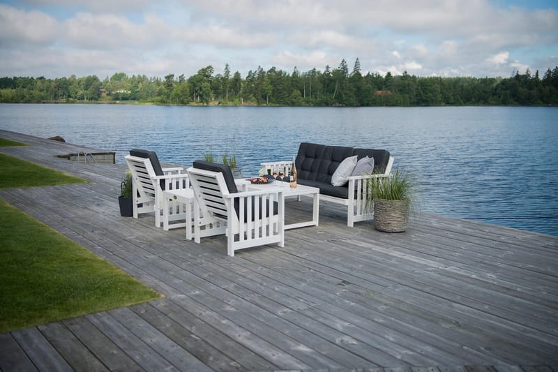Hillerstorp Gotland Bord 60x120 cm - Vit - Utemöbler - Trädgårdsbord & Utebord - Matbord ute