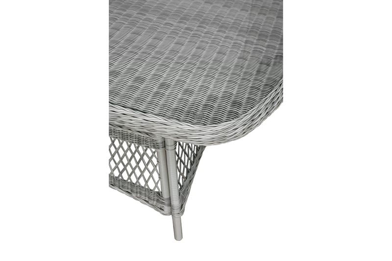 HVEN Matbord 90x165 cm Ljusgrå - Matbord ute