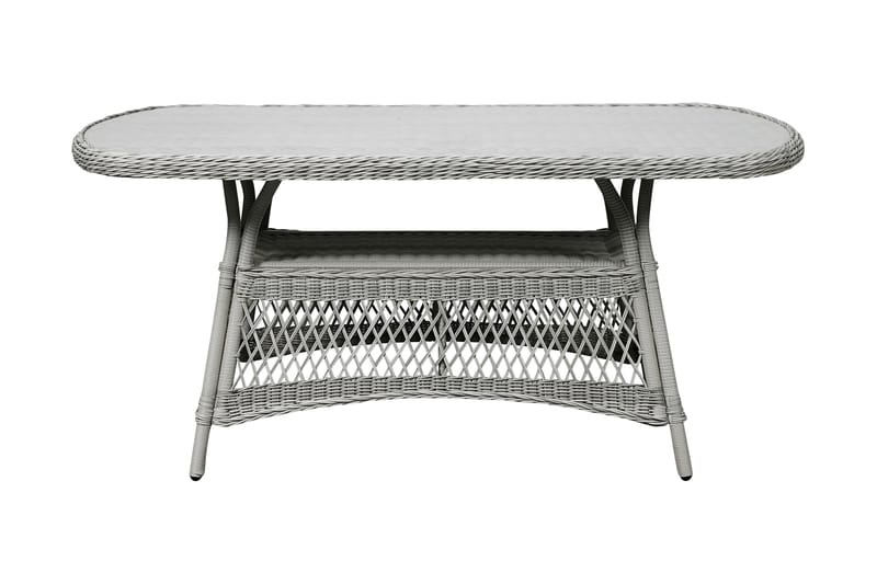 HVEN Matbord 90x165 cm Ljusgrå - Matbord ute