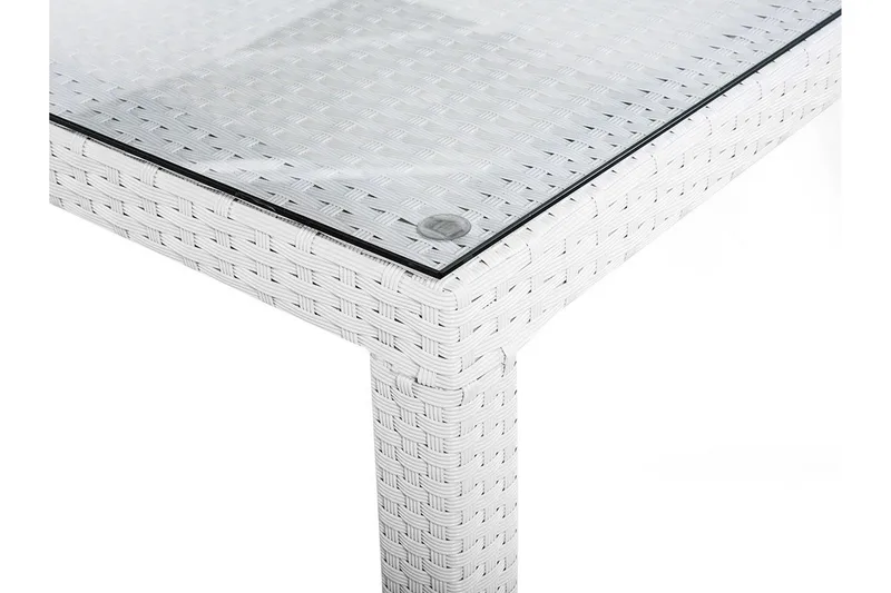 Italy Trädgårdsbord 220 cm - Vit - Utemöbler - Trädgårdsbord & Utebord - Matbord ute