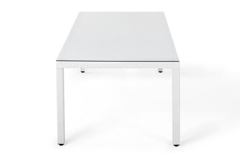 Italy Trädgårdsbord 220 cm - Vit - Utemöbler - Trädgårdsbord & Utebord - Matbord ute