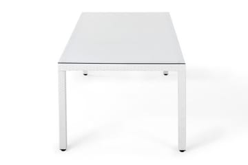 Italy Trädgårdsbord 220 cm - Vit - Utemöbler - Trädgårdsbord & Utebord - Matbord ute