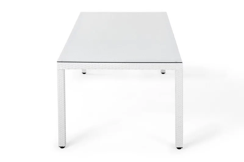 Italy Trädgårdsbord 220 cm - Vit - Utemöbler - Trädgårdsbord & Utebord - Matbord ute