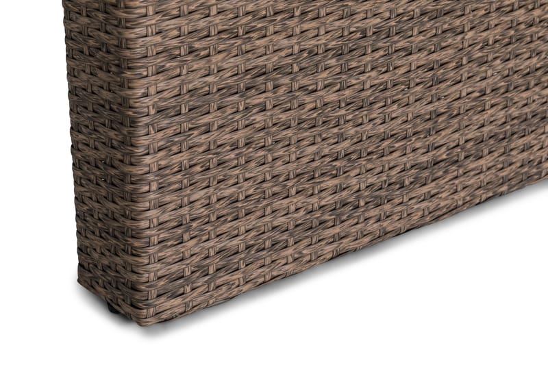 JAMES Utebord 145 cm Glas Sand - Utemöbler - Trädgårdsbord & Utebord - Matbord ute