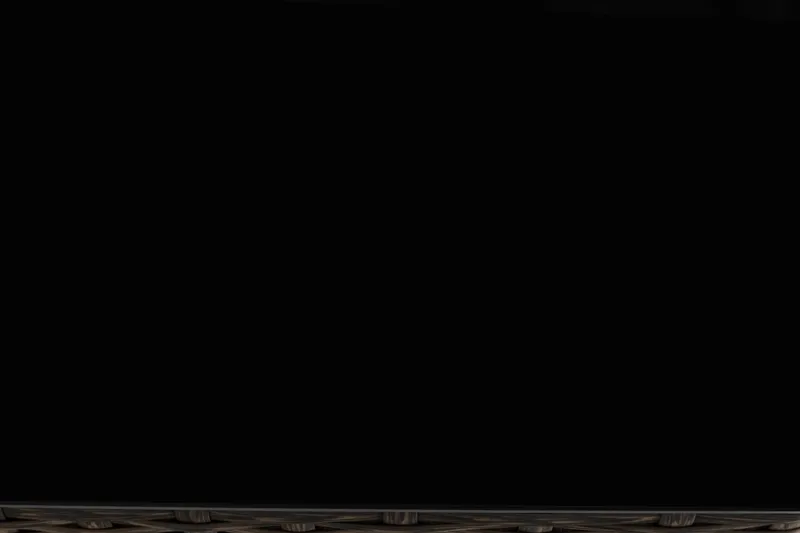 James Utebord 85x145 cm – Matbord utomhus i konstrotting med bordsskiva i Glas - Sand Brun - Utemöbler - Trädgårdsbord & Utebord - Matbord ute