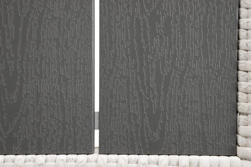 JAMES Utebord 85x145 Vit/Aintwood - Utemöbler - Trädgårdsbord & Utebord - Matbord ute