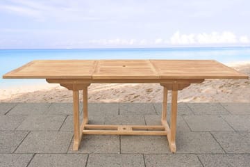 Java Trädgårdsbord 220 cm - Trä/Natur - Utemöbler - Trädgårdsbord & Utebord - Matbord ute