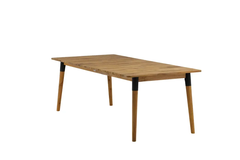 Julian Matbord Utomhus 210 cm - Svart/Brun - Utemöbler - Trädgårdsbord & Utebord - Matbord ute
