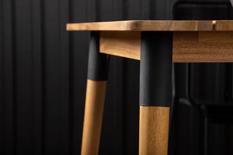 Julian Matbord Utomhus 210 cm - Svart/Brun - Utemöbler - Trädgårdsbord & Utebord - Matbord ute