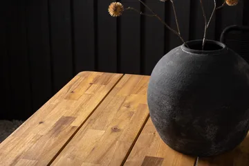 Julian Matbord Utomhus 210 cm - Svart/Brun - Utemöbler - Trädgårdsbord & Utebord - Matbord ute