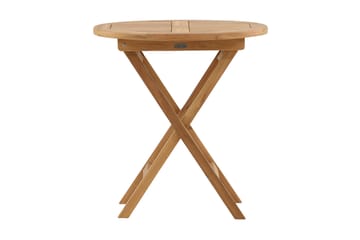 Kenya Cafébord Rund Ø70 cm - Beige - Utemöbler - Trädgårdsbord & Utebord - Matbord ute