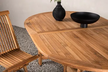 Kenya Förlängningsbart Matbord Utomhus 180-240 cm - Svart - Utemöbler - Trädgårdsbord & Utebord - Matbord ute