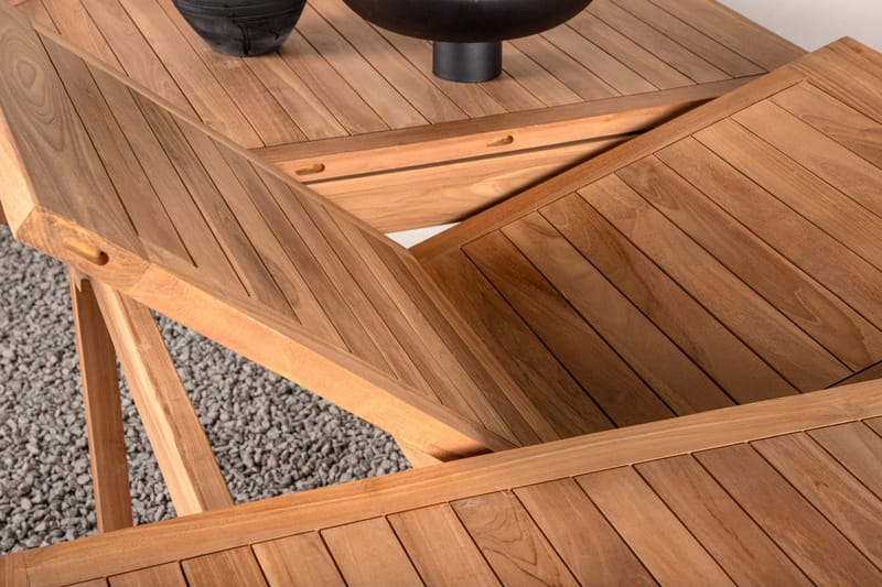 Kenya Förlängningsbart Matbord Utomhus 180-240 cm - Svart - Utemöbler - Trädgårdsbord & Utebord - Matbord ute