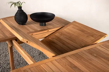 Kenya Förlängningsbart Matbord Utomhus 180-240 cm - Svart - Utemöbler - Trädgårdsbord & Utebord - Matbord ute