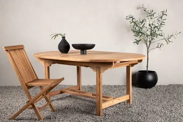 Kenya Förlängningsbart Matbord Utomhus 180-240 cm - Svart - Utemöbler - Trädgårdsbord & Utebord - Matbord ute