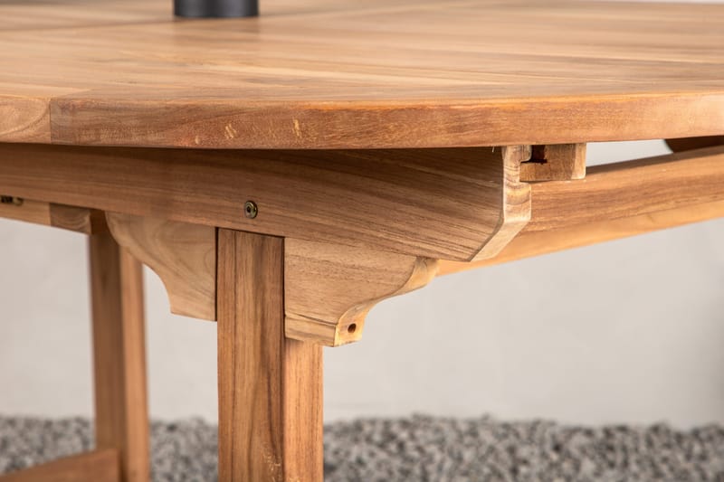 Kenya Förlängningsbart Matbord Utomhus 180-240 cm - Svart - Utemöbler - Trädgårdsbord & Utebord - Matbord ute