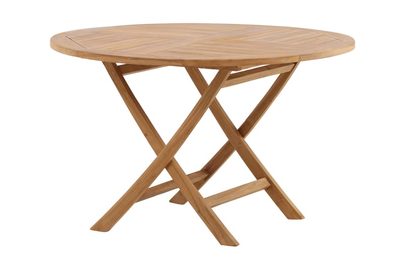 Kenya Matbord Utomhus Rund Ø120 cm - Beige - Utemöbler - Trädgårdsbord & Utebord - Matbord ute