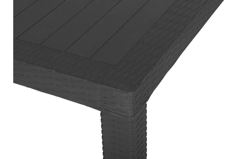 Knockytoul Trädgårdsbord 80x80 cm - Svart - Utemöbler - Trädgårdsbord & Utebord - Matbord ute