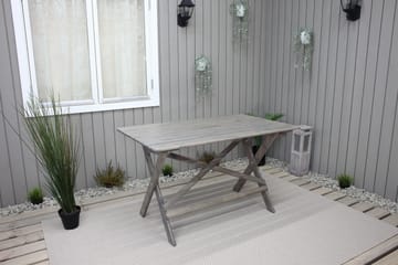 Larios Matbord Utomhus 126 cm - Grå - Utemöbler - Trädgårdsbord & Utebord - Matbord ute