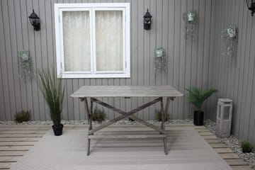 Larios Matbord Utomhus 126 cm - Grå - Utemöbler - Trädgårdsbord & Utebord - Matbord ute