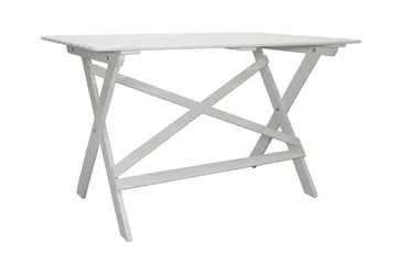 Larios Matbord Utomhus 126 cm - Vit - Utemöbler - Trädgårdsbord & Utebord - Matbord ute