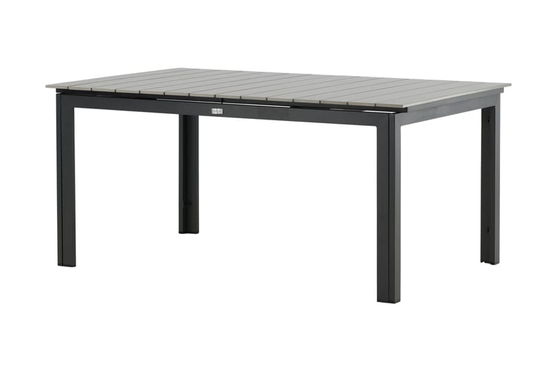 Levels Förlängningsbart Matbord Utomhus 160-240 cm Grå/Svart - Venture Home - Utemöbler - Trädgårdsbord & Utebord - Matbord ute