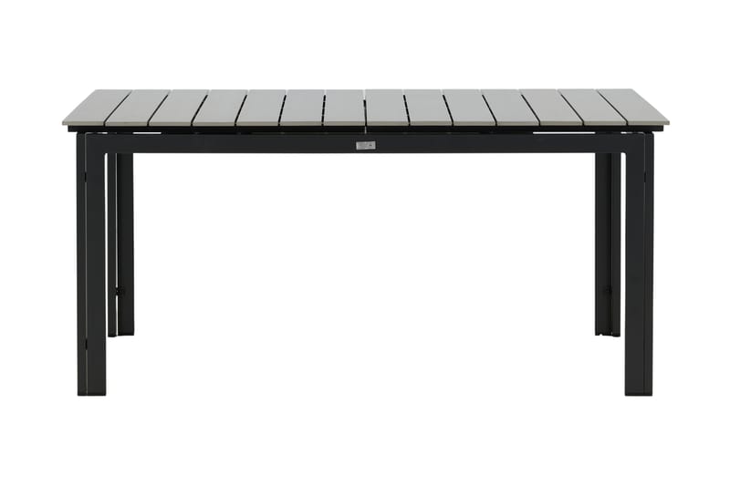 Levels Förlängningsbart Matbord Utomhus 160-240 cm Grå/Svart - Venture Home - Utemöbler - Trädgårdsbord & Utebord - Matbord ute