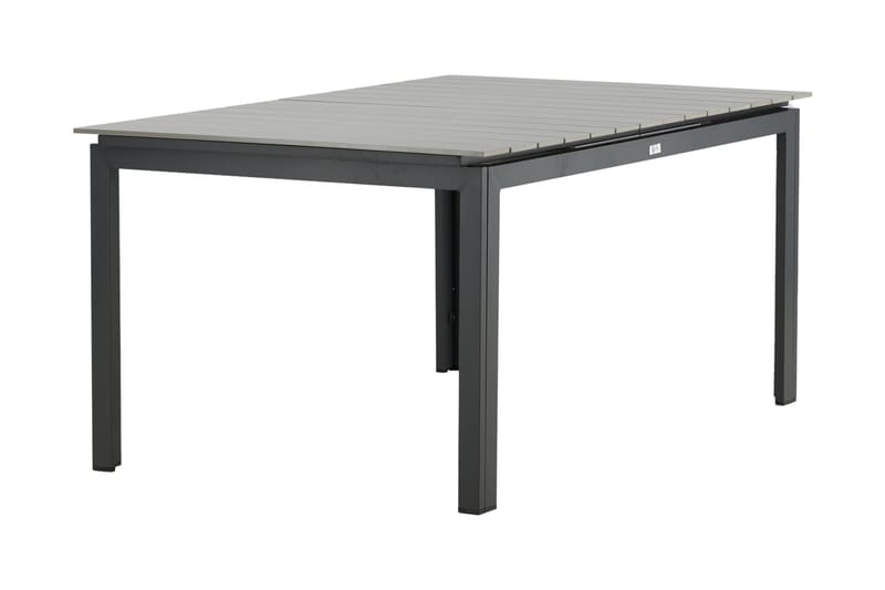 Levels Förlängningsbart Matbord Utomhus 160-240 cm Grå/Svart - Venture Home - Utemöbler - Trädgårdsbord & Utebord - Matbord ute
