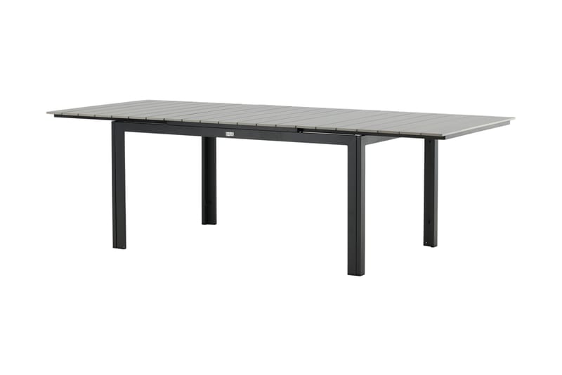 Levels Förlängningsbart Matbord Utomhus 160-240 cm Grå/Svart - Venture Home - Utemöbler - Trädgårdsbord & Utebord - Matbord ute