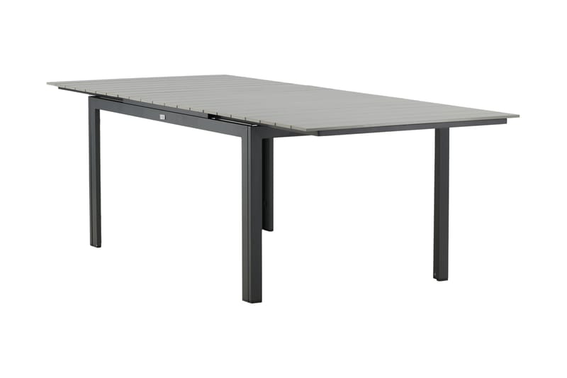 Levels Förlängningsbart Matbord Utomhus 160-240 cm Grå/Svart - Venture Home - Utemöbler - Trädgårdsbord & Utebord - Matbord ute