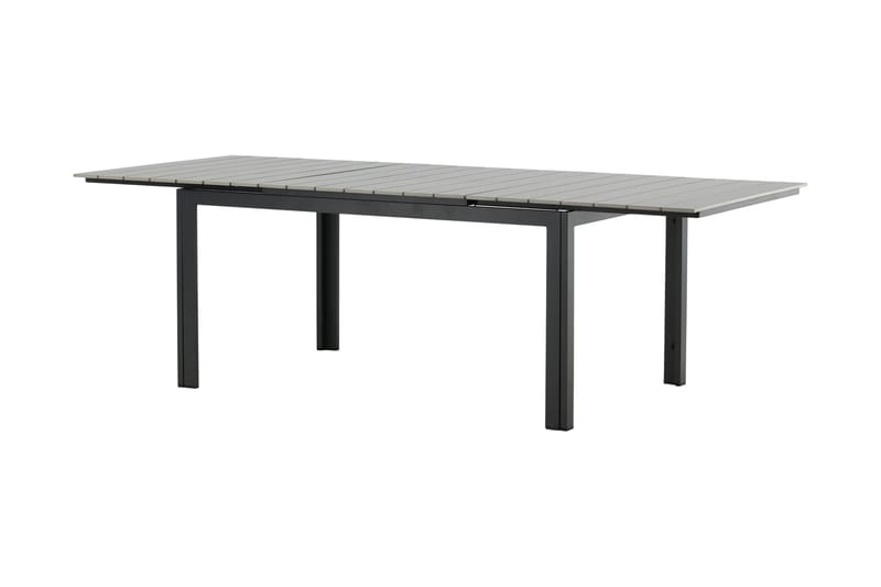 Levels Förlängningsbart Matbord Utomhus 160-240 cm Grå/Svart - Venture Home - Utemöbler - Trädgårdsbord & Utebord - Matbord ute
