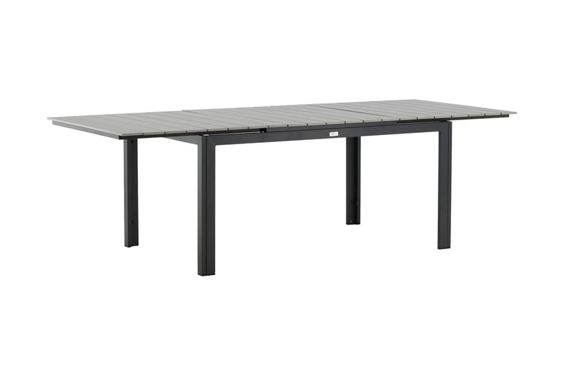 Levels Förlängningsbart Matbord Utomhus 160-240 cm Grå/Svart - Venture Home - Utemöbler - Trädgårdsbord & Utebord - Matbord ute