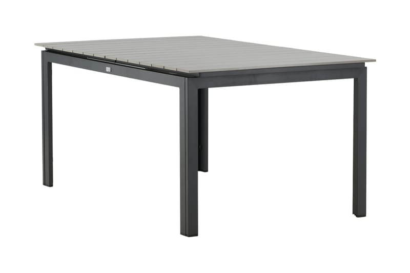 Levels Förlängningsbart Matbord Utomhus 160-240 cm Grå/Svart - Venture Home - Utemöbler - Trädgårdsbord & Utebord - Matbord ute