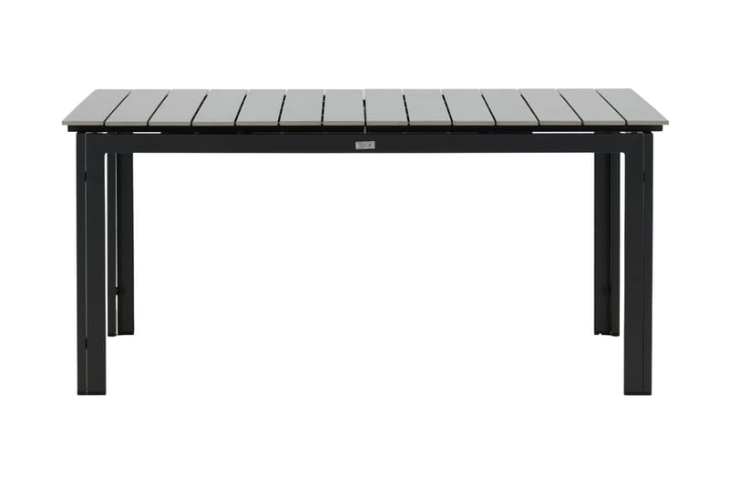 Levels Förlängningsbart Matbord Utomhus 160-240 cm Grå/Svart - Venture Home - Utemöbler - Trädgårdsbord & Utebord - Matbord ute
