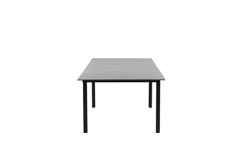 Levels Förlängningsbart Matbord Utomhus 224-324 cm - Grå/Svart - Utemöbler - Trädgårdsbord & Utebord - Matbord ute