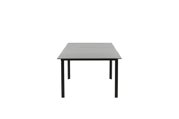 Levels Förlängningsbart Matbord Utomhus 224-324 cm - Grå/Svart - Utemöbler - Trädgårdsbord & Utebord - Matbord ute