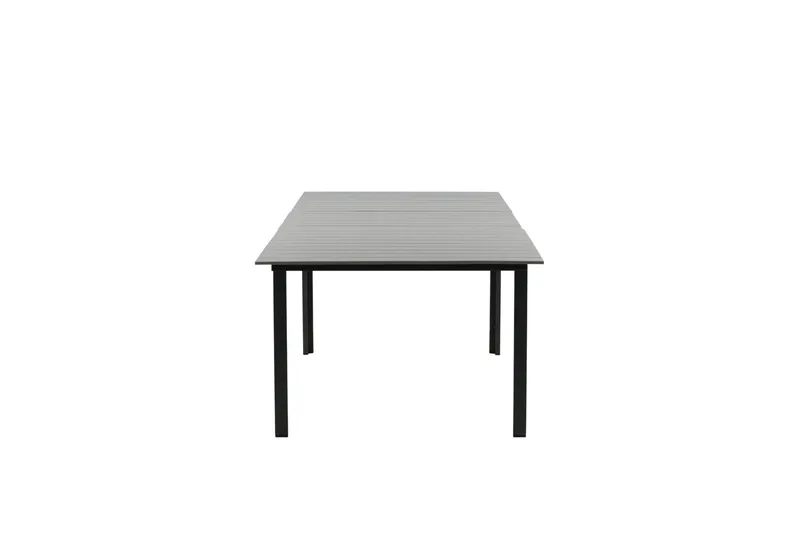 Levels Förlängningsbart Matbord Utomhus 224-324 cm - Grå/Svart - Utemöbler - Trädgårdsbord & Utebord - Matbord ute