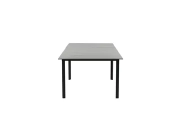 Levels Förlängningsbart Matbord Utomhus 224-324 cm - Grå/Svart - Utemöbler - Trädgårdsbord & Utebord - Matbord ute