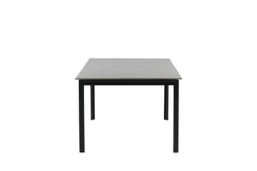 Levels Förlängningsbart Matbord Utomhus 224-324 cm - Grå/Svart - Utemöbler - Trädgårdsbord & Utebord - Matbord ute