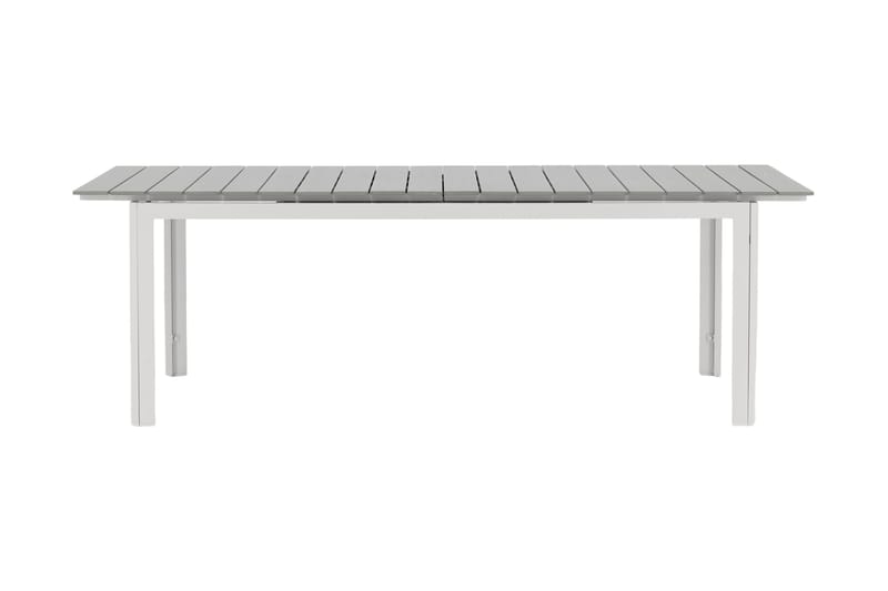 Levels Förlängningsbart Matbord Utomhus 224-324 cm - Grå/Vit - Utemöbler - Trädgårdsbord & Utebord - Matbord ute
